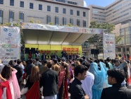 ネパール大使の方からの挨拶がありました。 ネパール大使の方からの挨拶がありました。